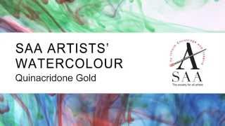 SAA Artists' Watercolour - 611 Quinacridone Gold