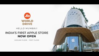 India's 1st Apple Store Now Open at Jio World Drive