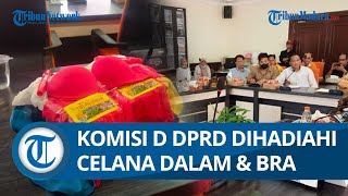 HEBOH! Komisi D DPRD Surabaya Dihadiahi Celana Dalam, Bra \u0026 Obat Masuk Angin saat Rapat Hearing