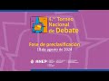 Anuncio de resultados de clasificación. 4to Torneo Nacional de Debate .