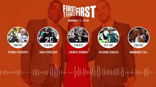 First Things First audio podcast (1.11.18)Cris Carter, Nick Wright, Jenna Wolfe | FIRST THINGS FIRST