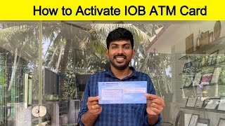 How to Activate IOB ATM Card First Time Easy Simple Steps