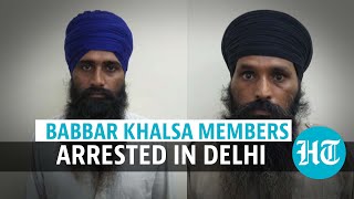 Watch: Two Babbar Khalsa International members arrested after gunfight in Delhi