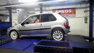 Citroen Saxo VTS 180ps on dyno | The Best Cars GR