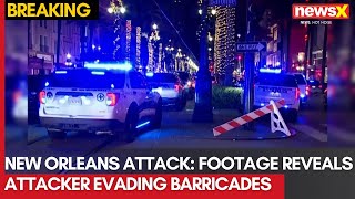 New Orleans Attack: Footage Reveals Attacker Evading Barricades Before Striking | NewsX