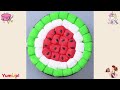 🍉 amazing watermelon dessert recipes satisfying cake decorating recipes so yummy