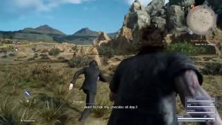 Final Fantasy XV infinite running! FFXV FF15 Stamina depletion and infinite running