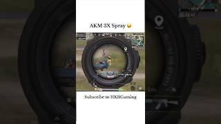 AKM 3X Spray #viral #short #shorts #shortvideo #gaming