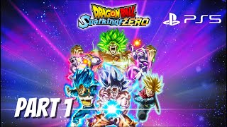 DRAGON BALL SPARKLING ZERO Story Mode Walkthrough Part 1 🐉) Saiyan Sage Episode’s!!!