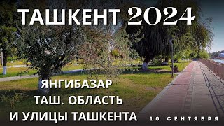 Ташкентская область- Янгибазар. 2024.  Улица Весны в Ташкенте - Улица детства