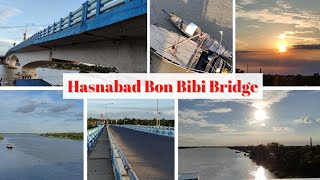 Hasnabad Bon Bibi Bridge With Ichchamati River The Beautiful View Of Nature