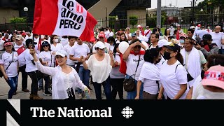 Protests in Peru over ouster of former president Pedro Castillo