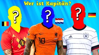 Wer ist Kapitän der Nationalmannschaft? (Euro 2020) - Fußball Quiz 2021