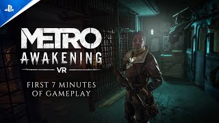 Metro Awakening - First 7 Minutes of Gameplay | PS VR2 Games