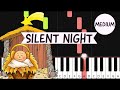 Franz Gruber - Silent Night Piano Tutorial (MEDIUM)