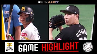 2024年7月15日 福岡ソフトバンク対千葉ロッテ 試合ハイライト