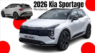 New 2026 Kia Sportage Rendered