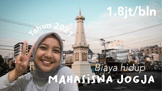 Biaya Hidup di Jogja💸 1.8JT!! (th 2021)