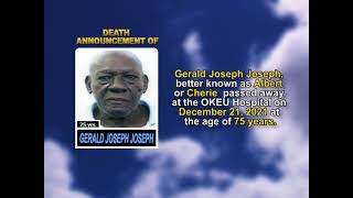 Gerald Joseph Joseph short
