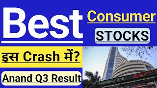 कल कैसा रहेगा बाजार? 🔽🔼 BEST CONSUMER STOCKS 🔴🔴 ANAND RATHI Q3 RESULTS ANALYSIS 🇮🇳🇮🇳