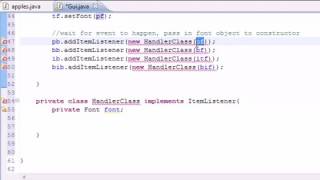 Java Programming Tutorial 67 JRadioButton Final Program