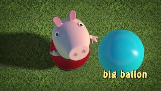 peppa pig in 3D big balloon song