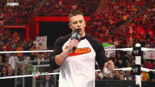 Raw: John Cena vs. Alex Riley