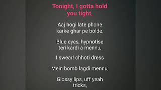 Blue Eyes Full Video Song Yo Yo Honey Singh |KARAOKE VERSION with lyrics and helping lines