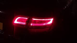 Audi A3 facelift rear lights malfunction