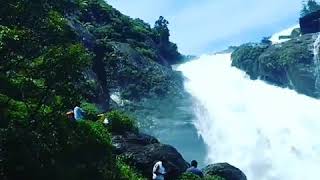 Beautiful Mallalli falls in Forrest, Sakaleshpura , Karnataka