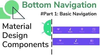 Bottom Navigation : #Part 1 | Basic Bottom Navigation View | Android Studio Tutorial