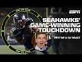 WHAT 👏 A 👏 CATCH 👏 Peyton & Eli react to Seahawks' game-winning touchdown | Manningcast