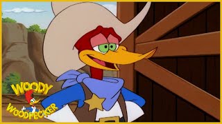 Woody Woodpecker | Trail Ride Woody | Full Episodes