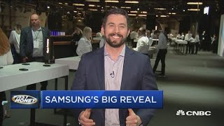 Samsung betting you'll flip out over new foldable phones
