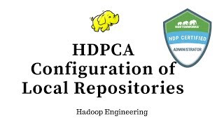 HDPCA-Configuring Local HDP and Ambari Repository and Configuration Of Pre-requisites