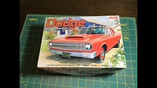 Moebius 1965 Dodge A990 Super Stock Unboxing