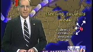 WECT-TV Weather:  News 6 Nightcast, September 2, 1999 (Tropical Storm Dennis)