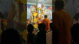 নবমীতে দূর্গা মায়ের আরতি ঢাক কাসর এর সাথে উলুধ্বনি। @maxi_misti #kedarnathdham #kedarnathtemple