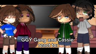 GGY gang and Cassie react to the past // Part 1/2 // FNAF, SB + Ruin //