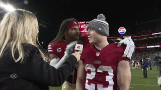 Christian McCaffrey after beating the Packers: It's time to get back to work | NFL on ESPN