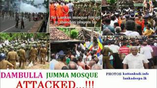 dambulla masjid attacked by buddhist ( BBC TAMIL )