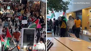 Bay Area Palestinians, indigenous groups call for full cease-fire amidst 4-day humanitarian pause