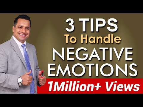 3 Tips How To Handle Negative Emotions, Emotional Intelligence in Hindi by Vivek Bindra 3 Tips How To Handle Negative Emotions, Emotional Intelligence in Hindi by Vivek Bindra