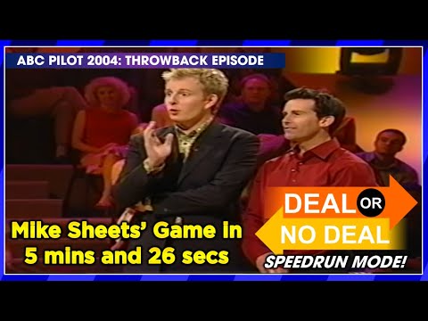 Deal Or No Deal Abc Pilot 2004 Throwback Episode Speedrun Mode Mike