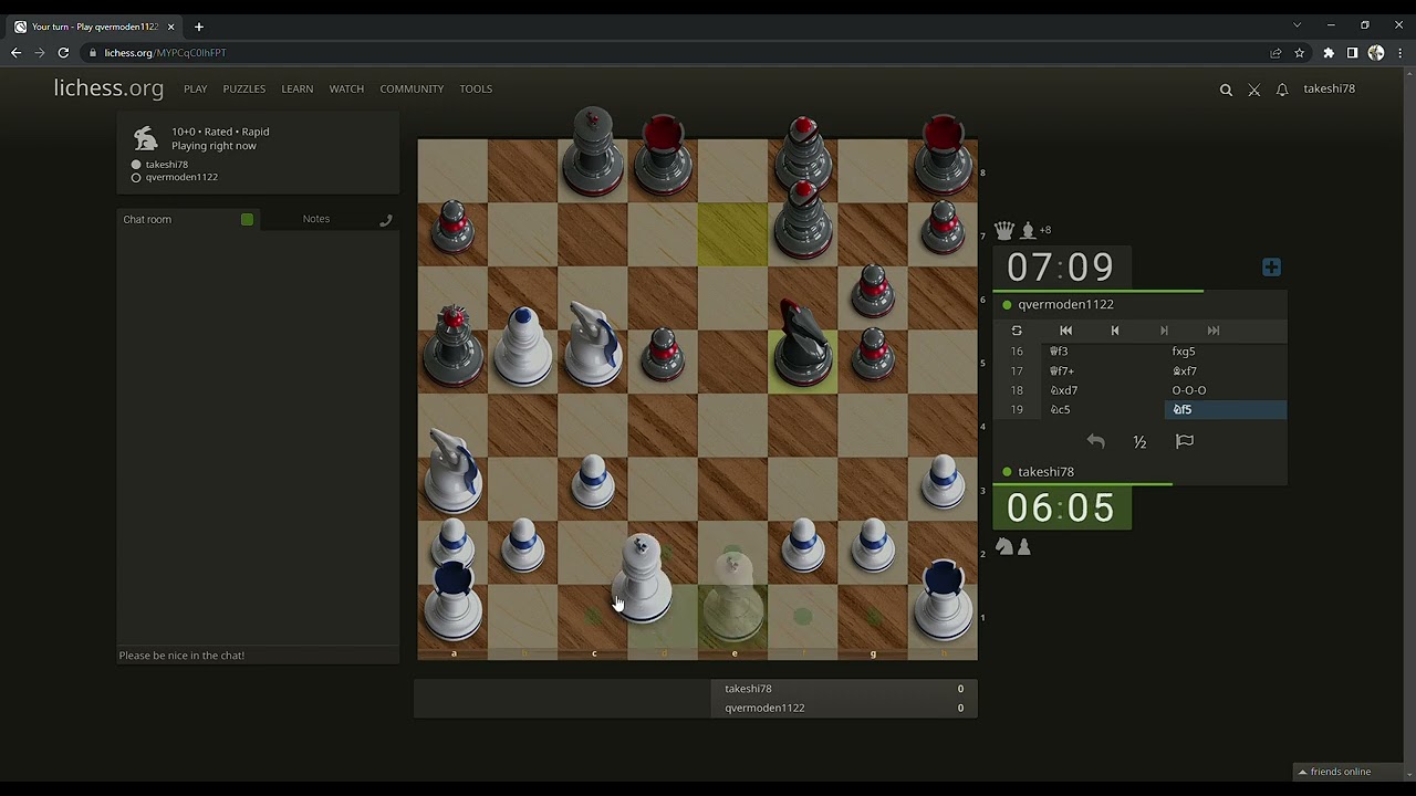 Lichess Org • Free Online Chess Recorded Play 2022 09 03 - YouTube