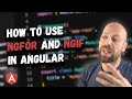 How to use ngIf and ngFor in Angular