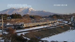 2016年1月19日～2月5日　休暇を取って信州方面へ中央東線撮影、大糸線乗車などなど