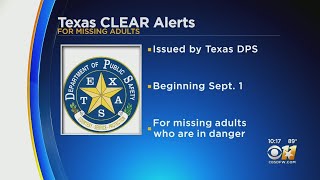 CLEAR Alert System To Help Texas Law Enforcement Locate Endangered, Missing Adults