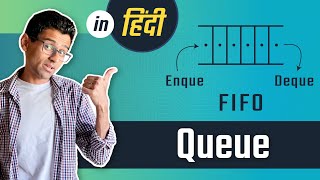 Queue - Data Structures & Algorithms Tutorials with Python In Hindi #8