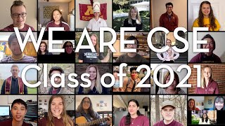We Are CSE: Class of 2021 graduates